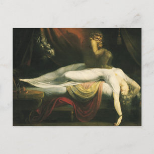 The Nightmare, Henry Fuseli Postcard