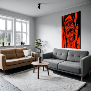 The nightmare I never woke up from   AI Art Poster