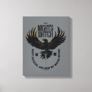 The Night's Watch Motto Canvas Print