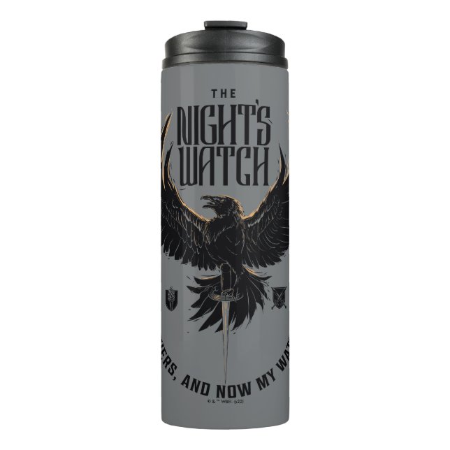 The Night's Watch Motto Thermal Tumbler (Front)