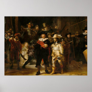 The Nightwatch by Rembrandt of Rijn Poster