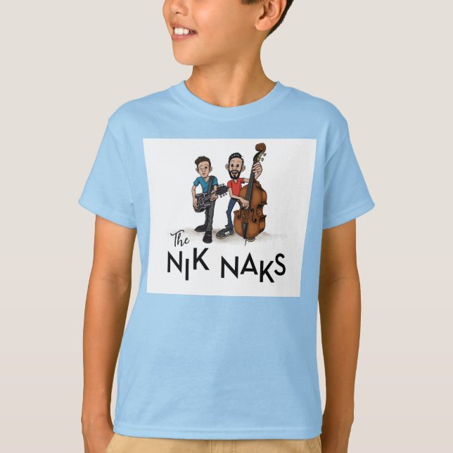 THE NIK NAKS Kids Baseball Short Sleeves Shirt (Front)