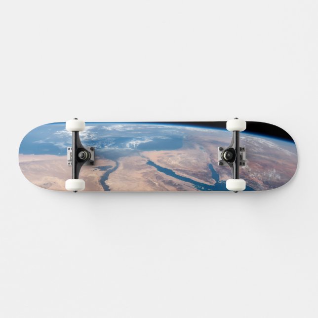 The Nile River, Red Sea And Mediterranean Sea. Skateboard (Horz)