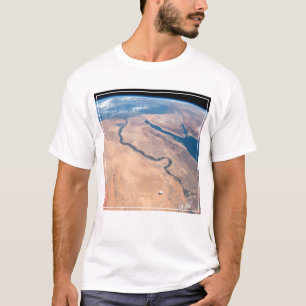 The Nile River, Red Sea And Mediterranean Sea. T-Shirt