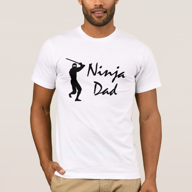 The Ninja Dad t-shirt for Father's day (Front)