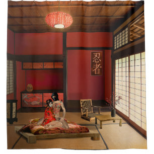 The Ninja Shower Curtain