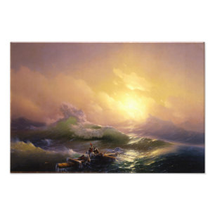 The Ninth Wave by  Ivan Aivazovsky Photo Print