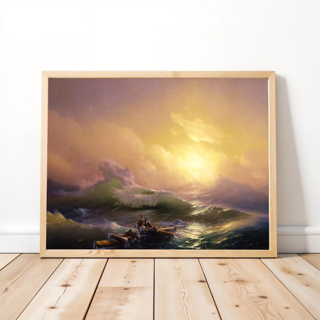 The Ninth Wave by  Ivan Aivazovsky Poster (Creator Uploaded)