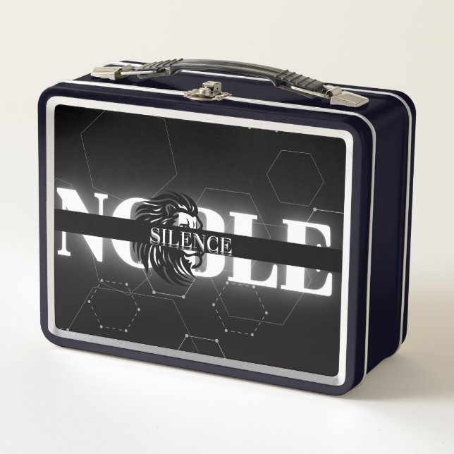 the noble silence lunch box (Front)