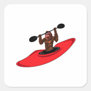 THE NOMAD PADDLER SQUARE STICKER