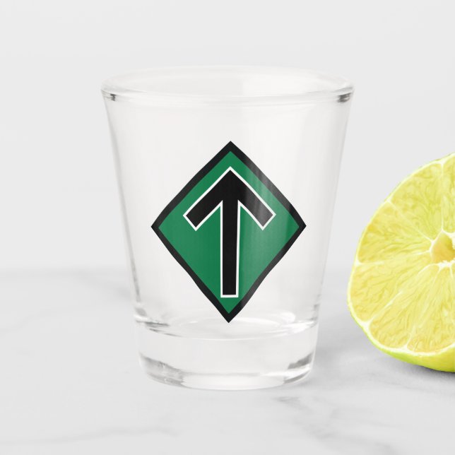 The Nordic Resistance Movement  Shot Glass (Front)