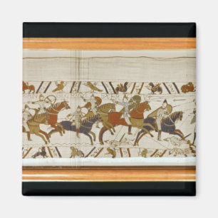 The Norman cavalry attacks the English Magnet