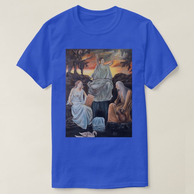 The Norns Norse Mythology T-Shirt (Design Front)