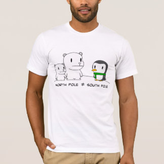 The North and South Pole (Black Lettering) T-Shirt
