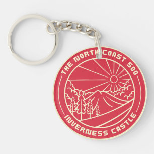 The North Coast 500 scotland adventure nc 500 Key Ring