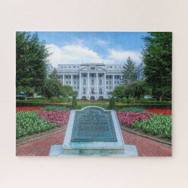 The North Entrance of the Greenbrier Puzzle (Horizontal)