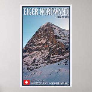 The North Face of the Eiger Poster