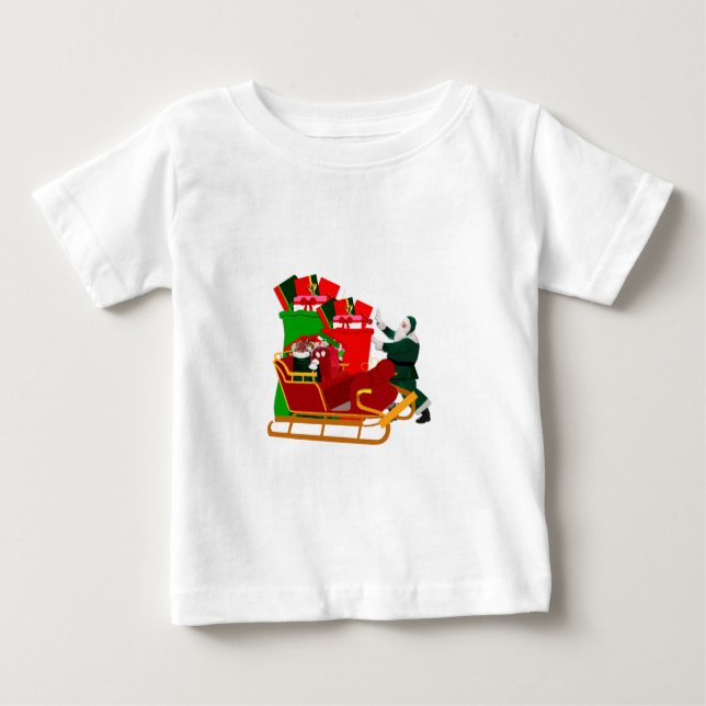 The North Pole Baby T-Shirt (Front)