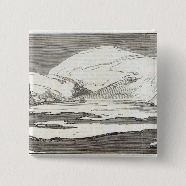 The North Pole Expedition 15 Cm Square Badge (Front)