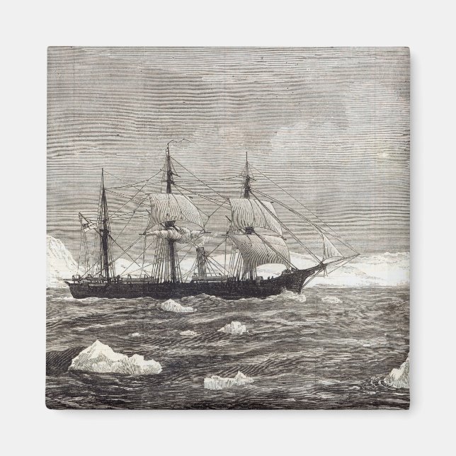 The North Pole Expedition Magnet (Front)