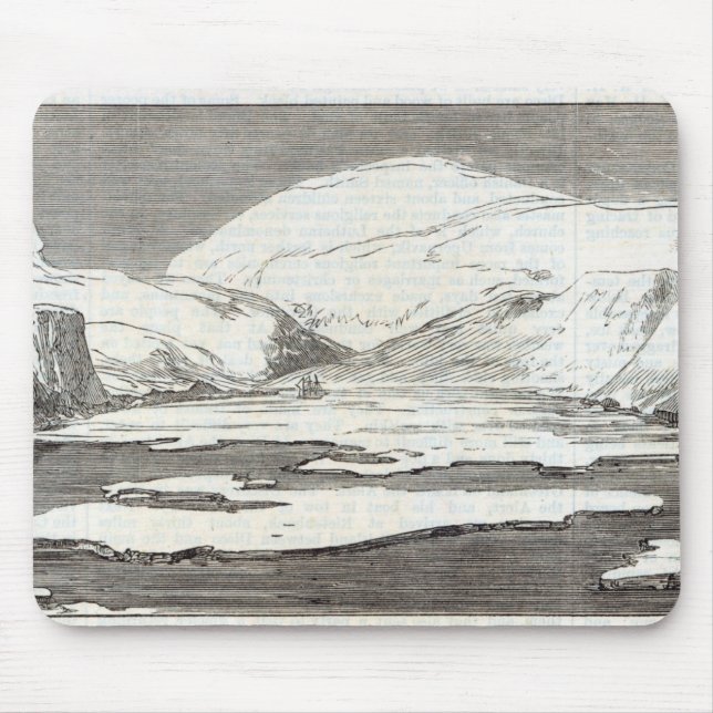 The North Pole Expedition Mouse Pad (Front)