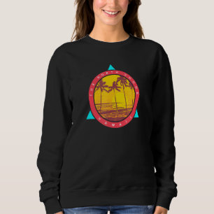 The North Shore Hawaii Palm Trees Sunset Sweatshirt