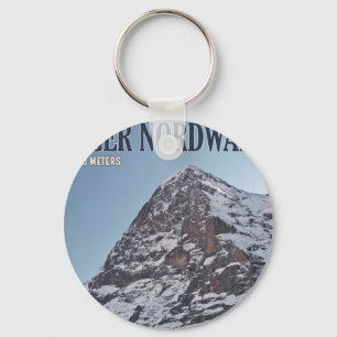 The North Wall of the Eiger Key Ring