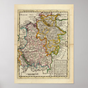 The north west part of Germany Poster