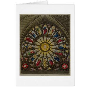 The North Window, plate D from 'Westminster Abbey'