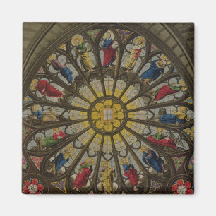 The North Window, plate D from 'Westminster Abbey' Magnet