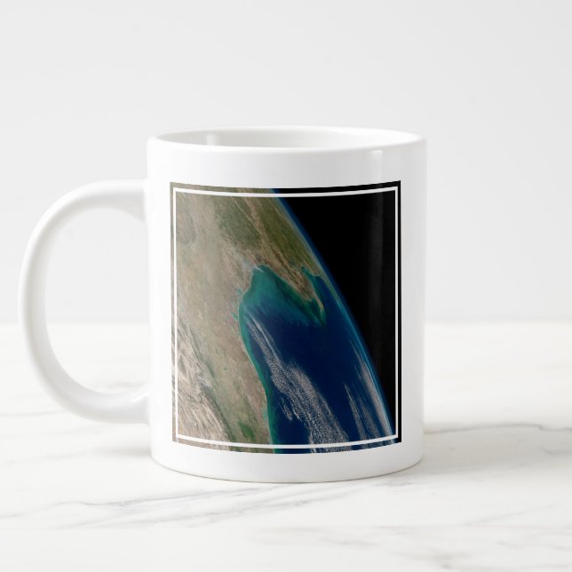 The Northern Gulf Of Mexico. Large Coffee Mug (Left)