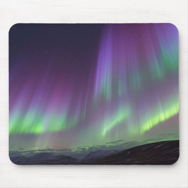 The Northern Lights | North Iceland Mouse Pad (Front)
