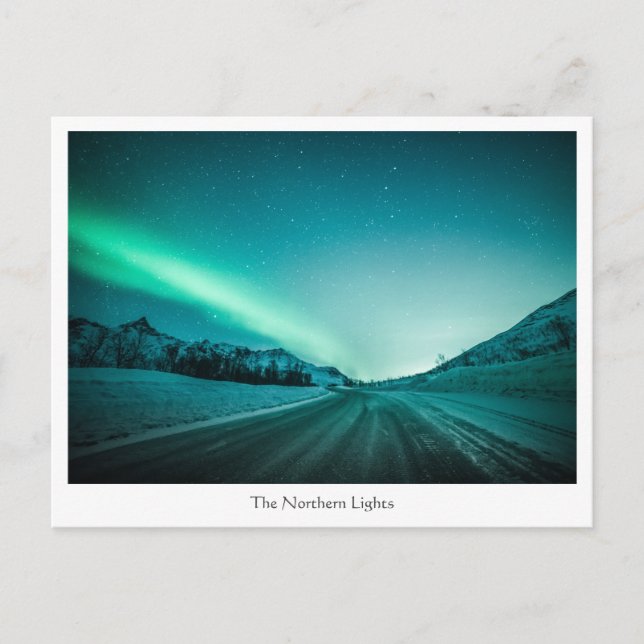 The Northern Lights Postcard (Front)