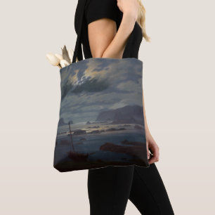 The Northern Sea in Moonlight, 1823-24 Tote Bag