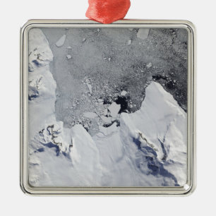 The northern tip of Alexander Island Metal Tree Decoration