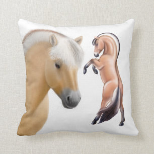 The Norwegian Fjord Horse Pillow