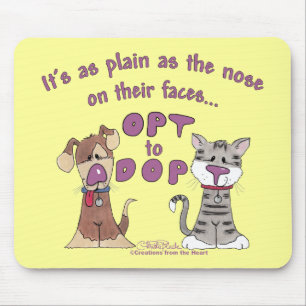 The Nose on Their Faces Mouse Pad