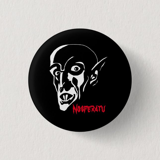 The Nosferatu Vampire 3 Cm Round Badge (Front)