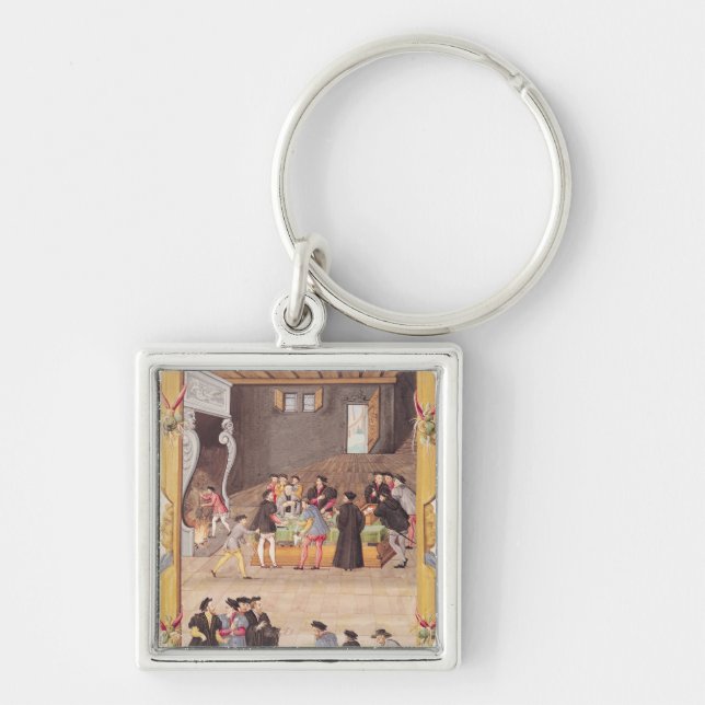 The Notaries and the King's Secretaries Key Ring (Front)