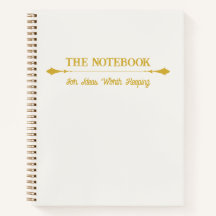 The Notebook | Minimalist Ivory Gold Journal