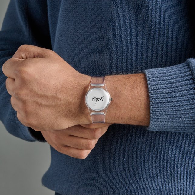 The NOW Watch White (Hand)
