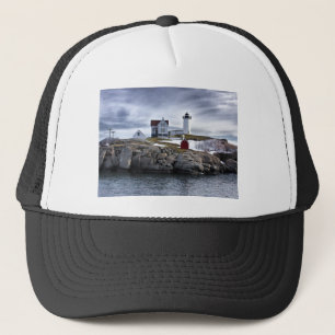 The "Nubble" Cape Neddick lighthouse York, Maine Trucker Hat