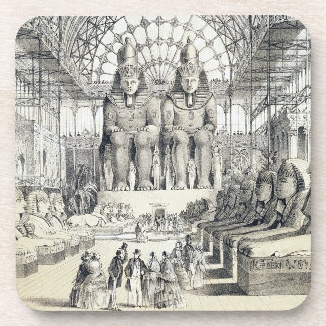 The Nubian Court at The Crystal Palace in Sydenham Coaster (Front)