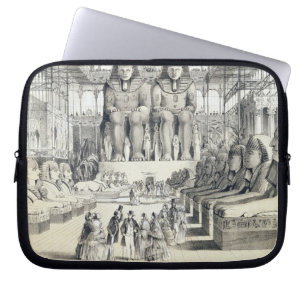 The Nubian Court at The Crystal Palace in Sydenham Laptop Sleeve
