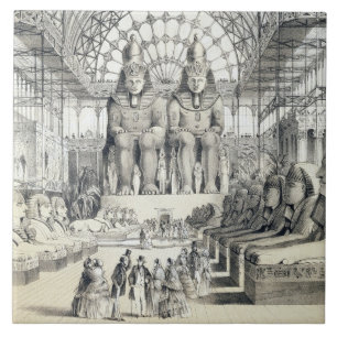 The Nubian Court at The Crystal Palace in Sydenham Tile