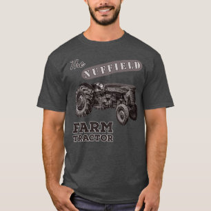 The NUFFIELD Farm Tractor Nostalgic farmer friend  T-Shirt
