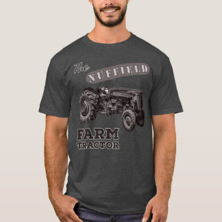 The NUFFIELD Farm Tractor Nostalgic farmer friend  T-Shirt