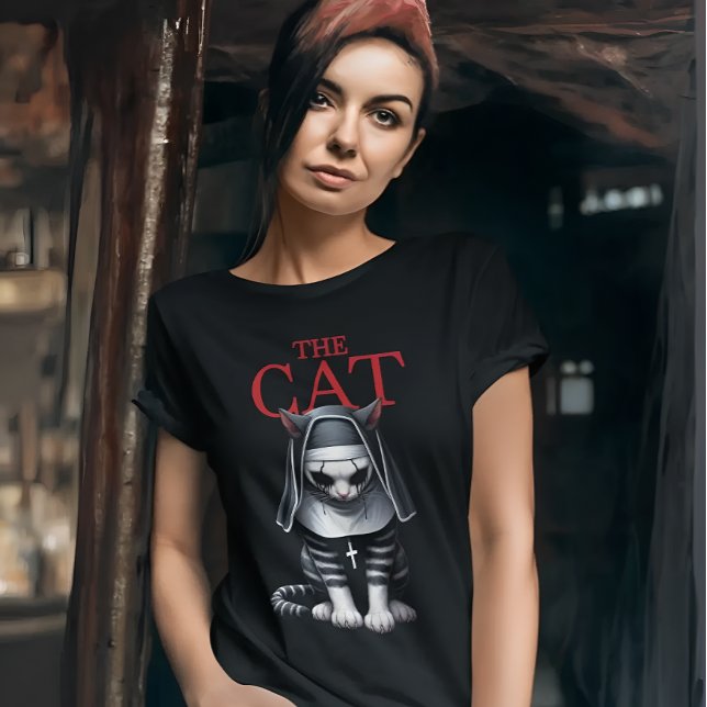 The Nun Cat T-Shirt (Creator Uploaded)