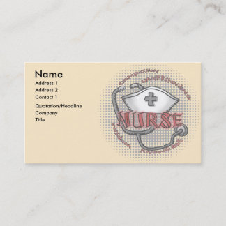 The nurse axiom business card