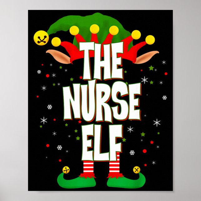 The Nurse Elf Christmas  Poster (Front)